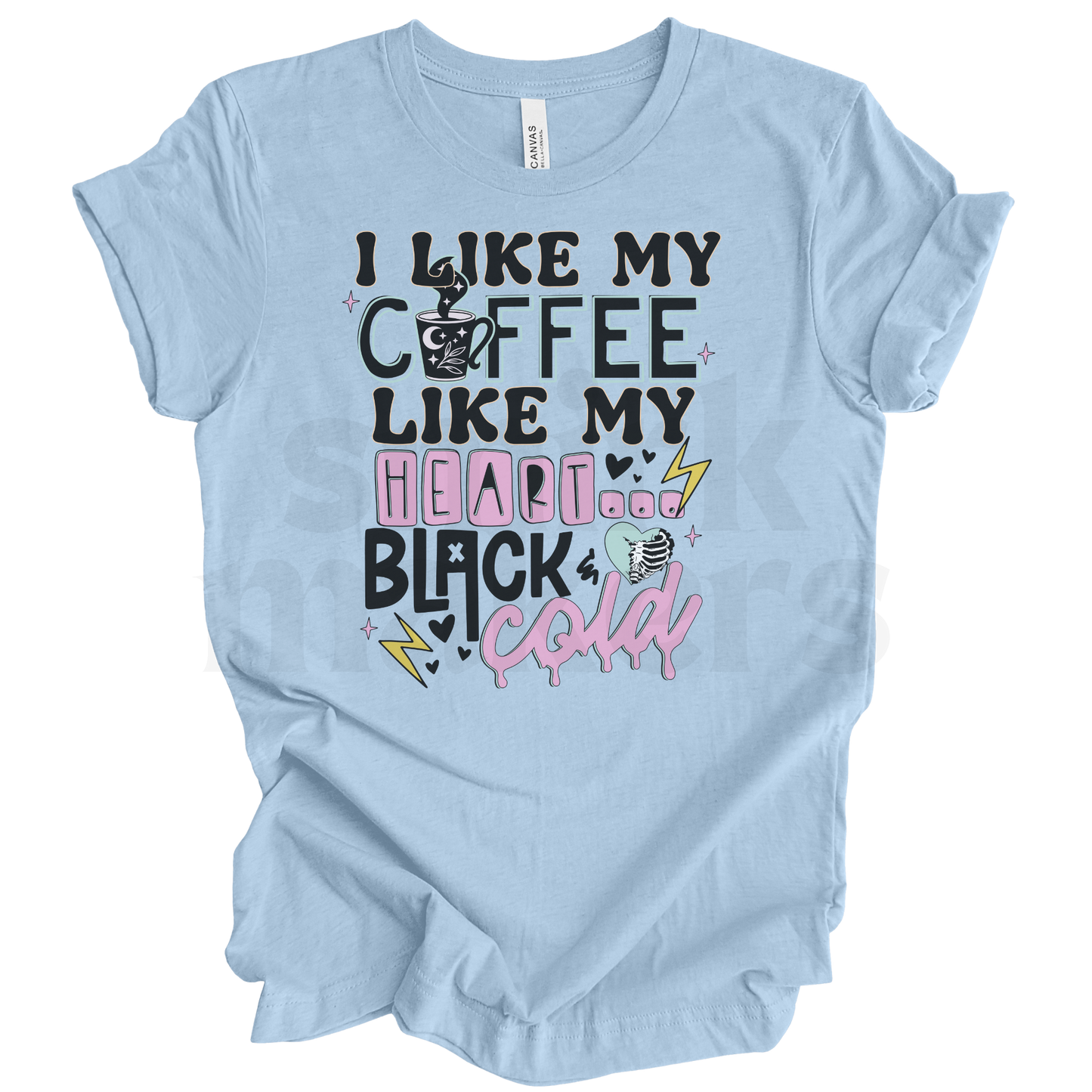 I like my coffee like my heart Tee