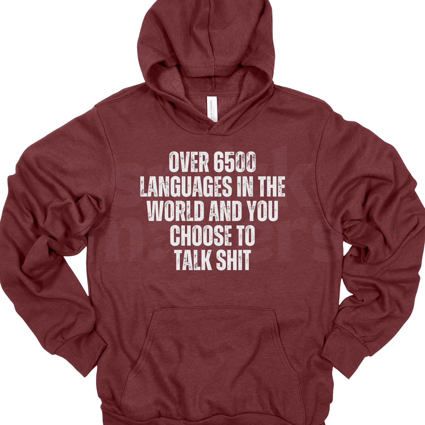 Over 6500 languages Hoodie