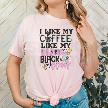 I like my coffee like my heart Tee