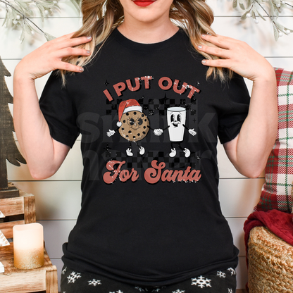 Christmas I Put Out for Santa Tee